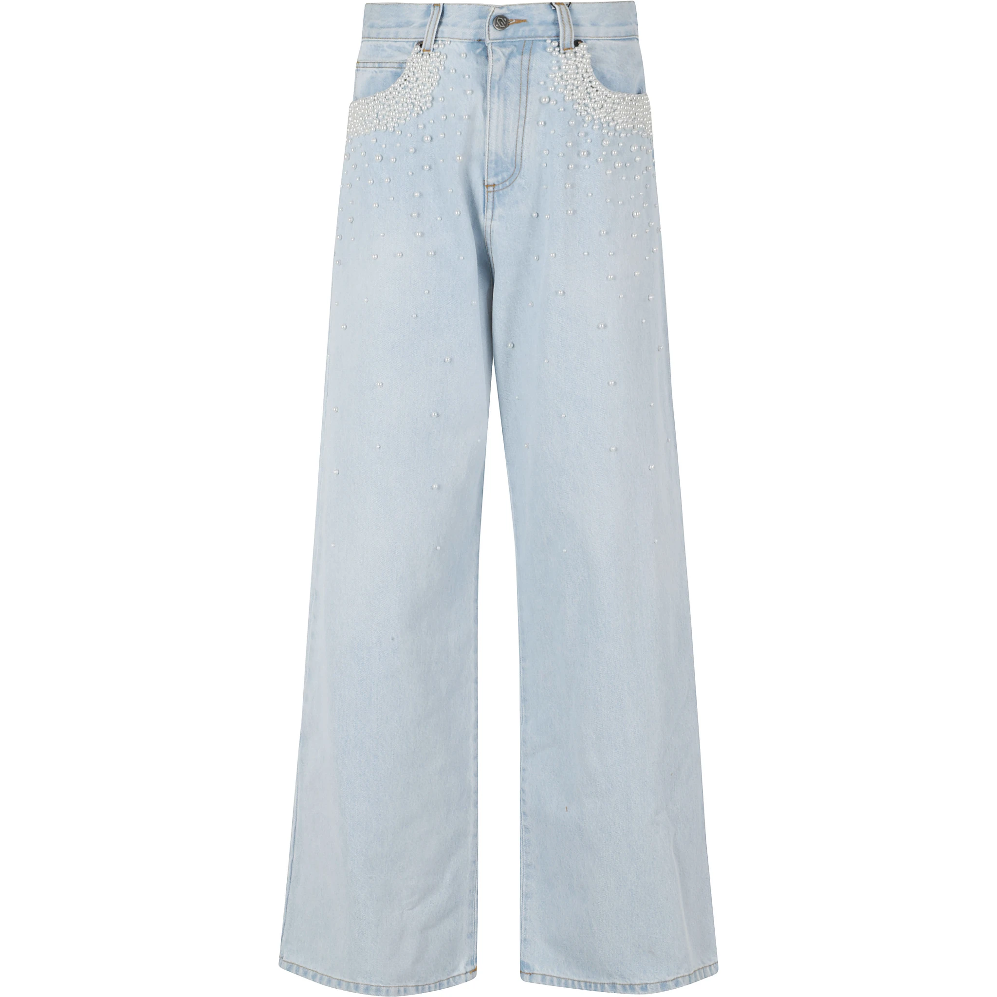 DENIM TROUSERS