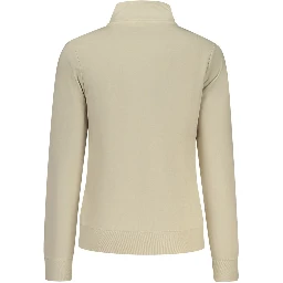 Beige Cotton Sweatshirt