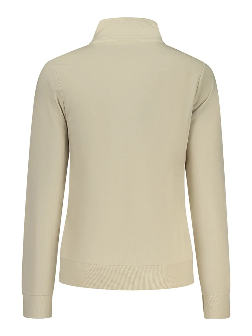 Beige Cotton Sweatshirt