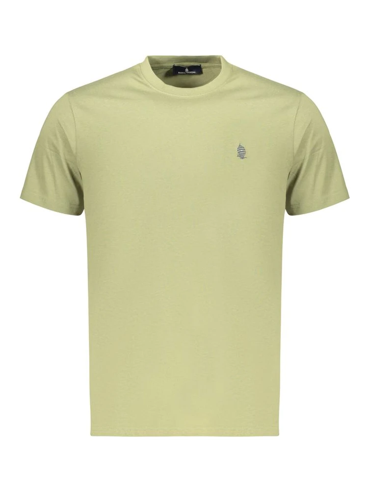 Green Cotton Men's T-Shirt