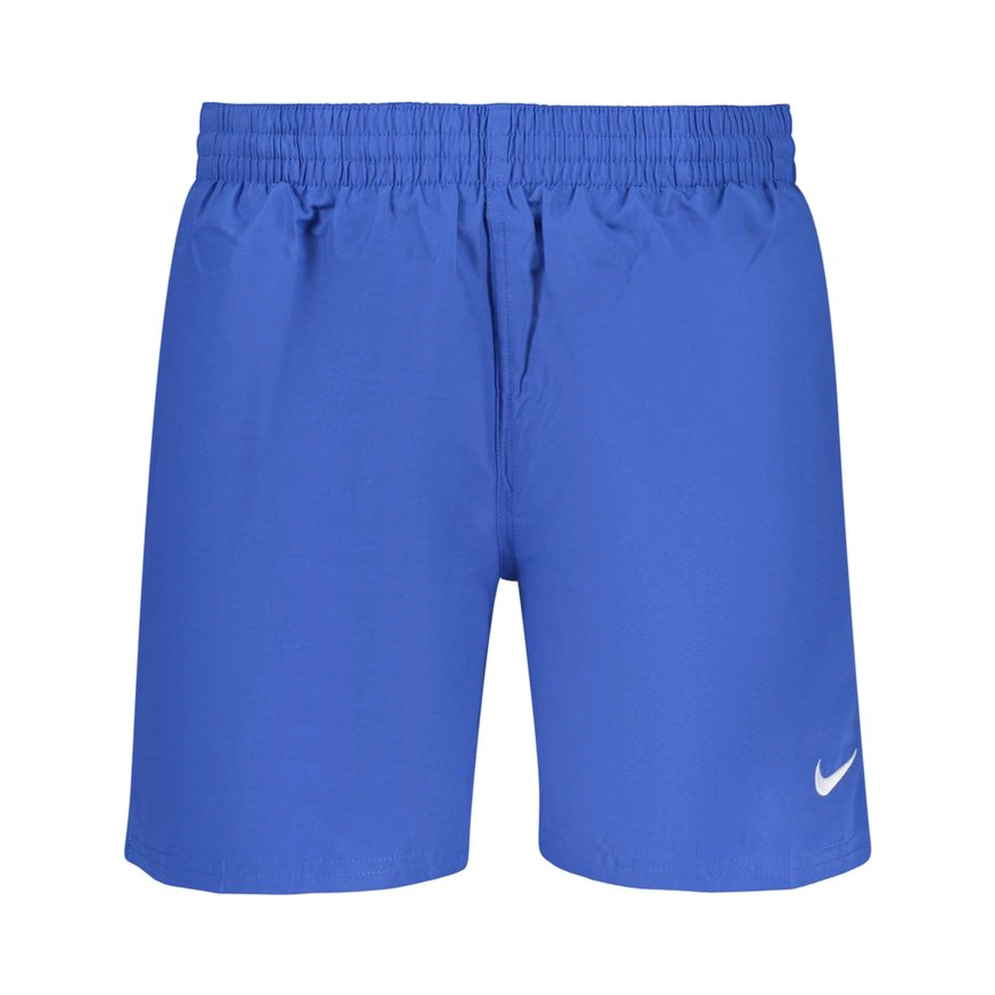Blue Polyester Swim Shorts