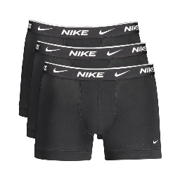 Black Cotton Men's Underwear