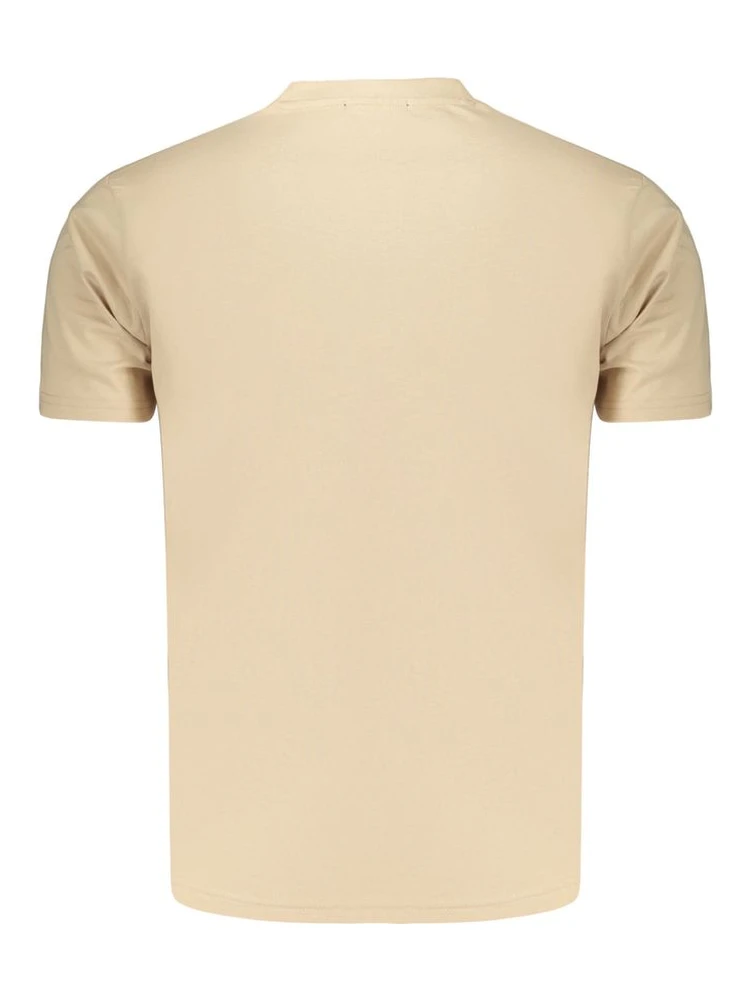 Beige Cotton Men's T-Shirt alternative