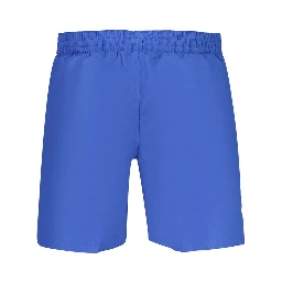 Blue Polyester Swim Shorts
