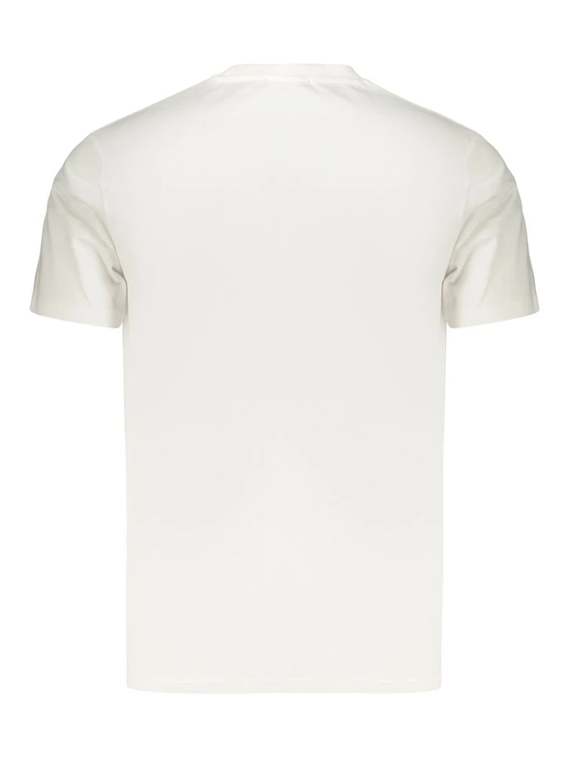 White Cotton Men's T-Shirt
