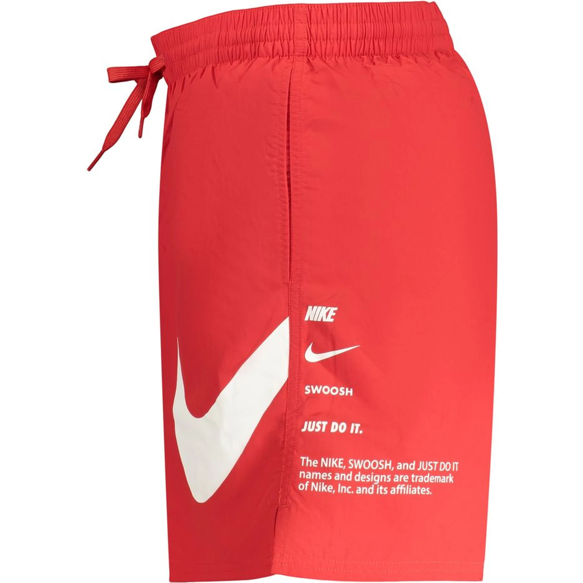 Rosso Poliestere Uomo Swim Boxer