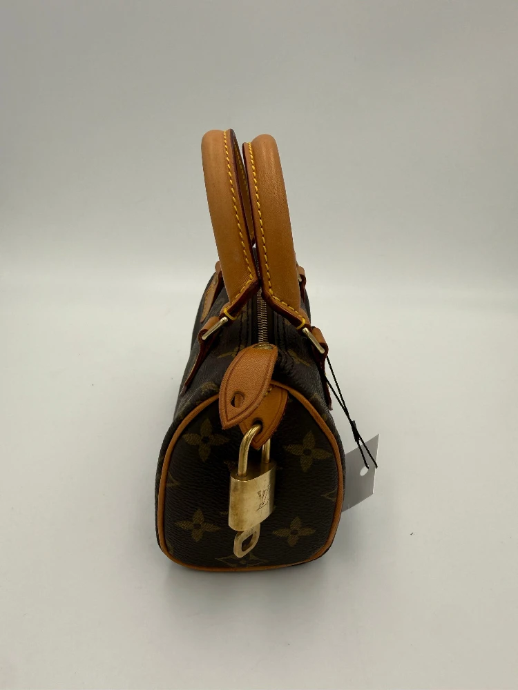 LOUIS VUITTON Nano Speedy Monogram Handbag