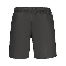 Black Polyester Men's Swimwear
