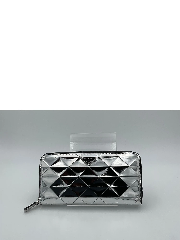 PRADA Laminated Leather Wallet