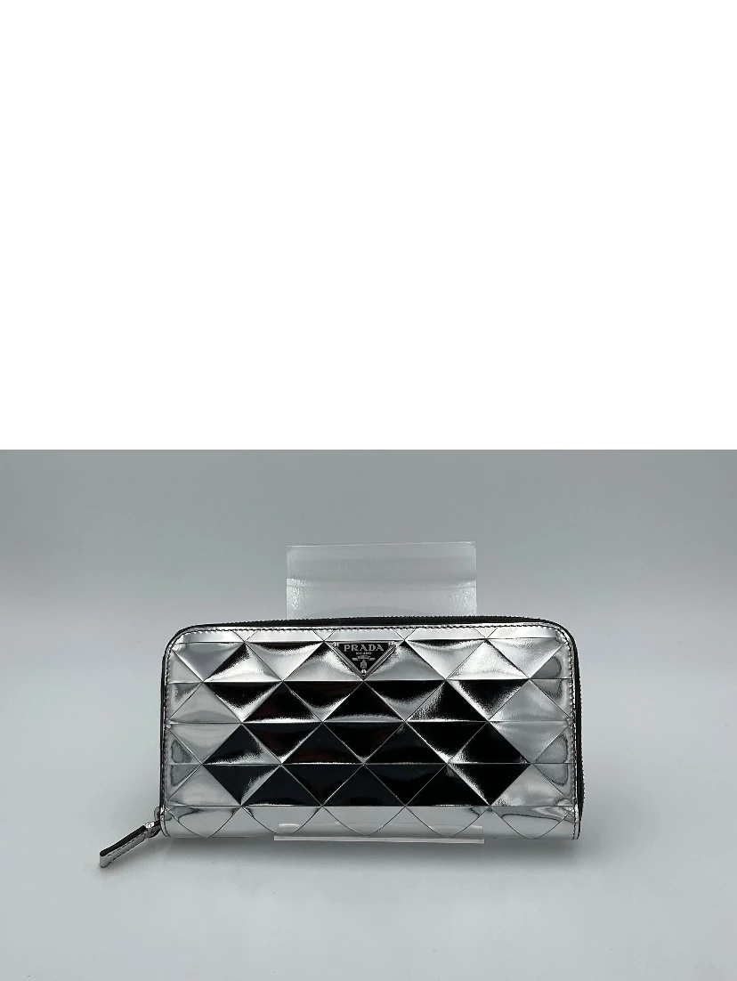 PRADA Laminated Leather Wallet