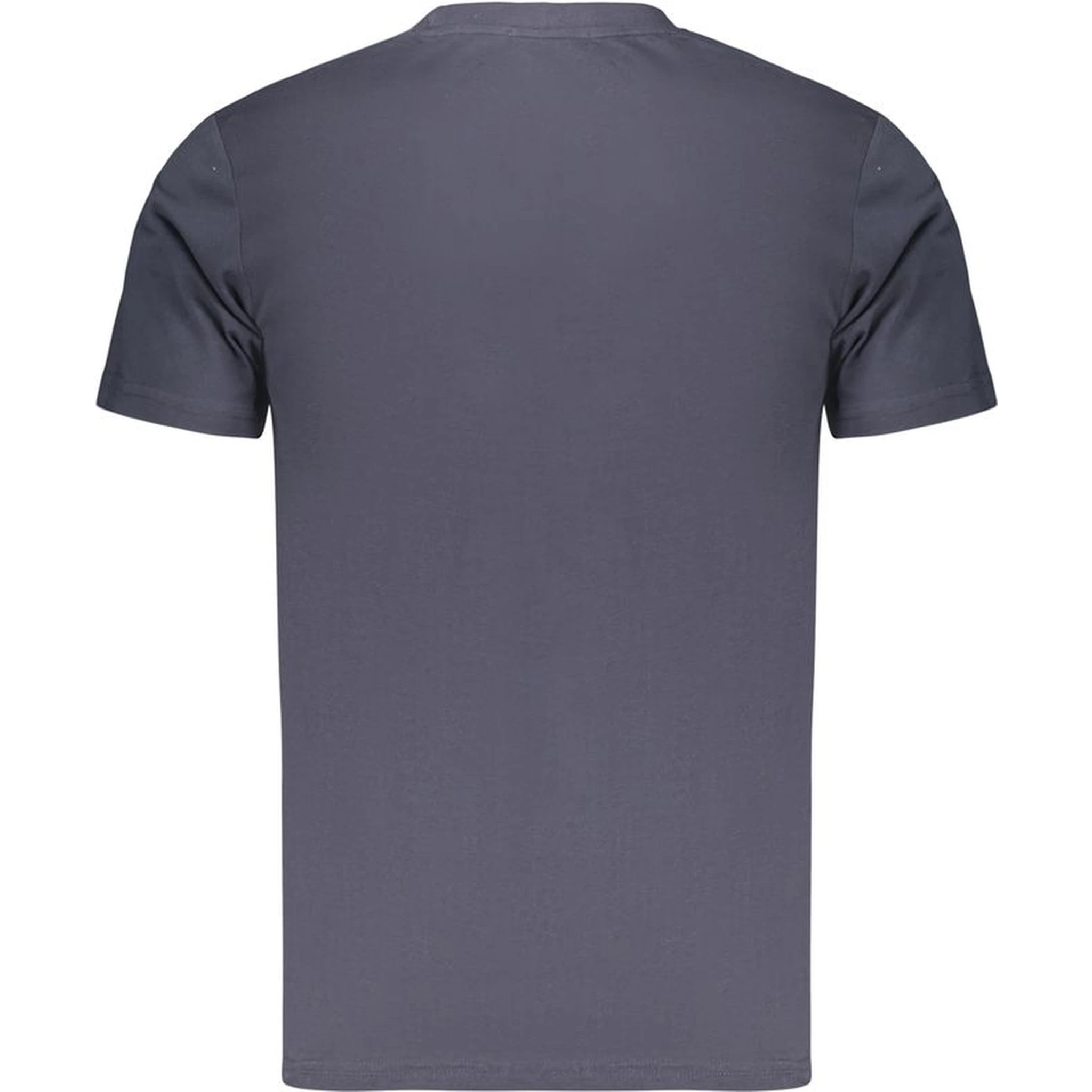 Blue Cotton Men's T-Shirt