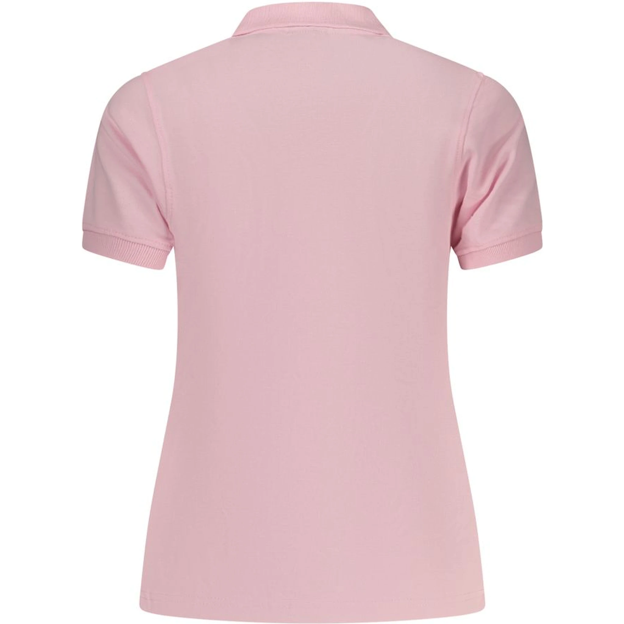 Pink Cotton Polo Shirt