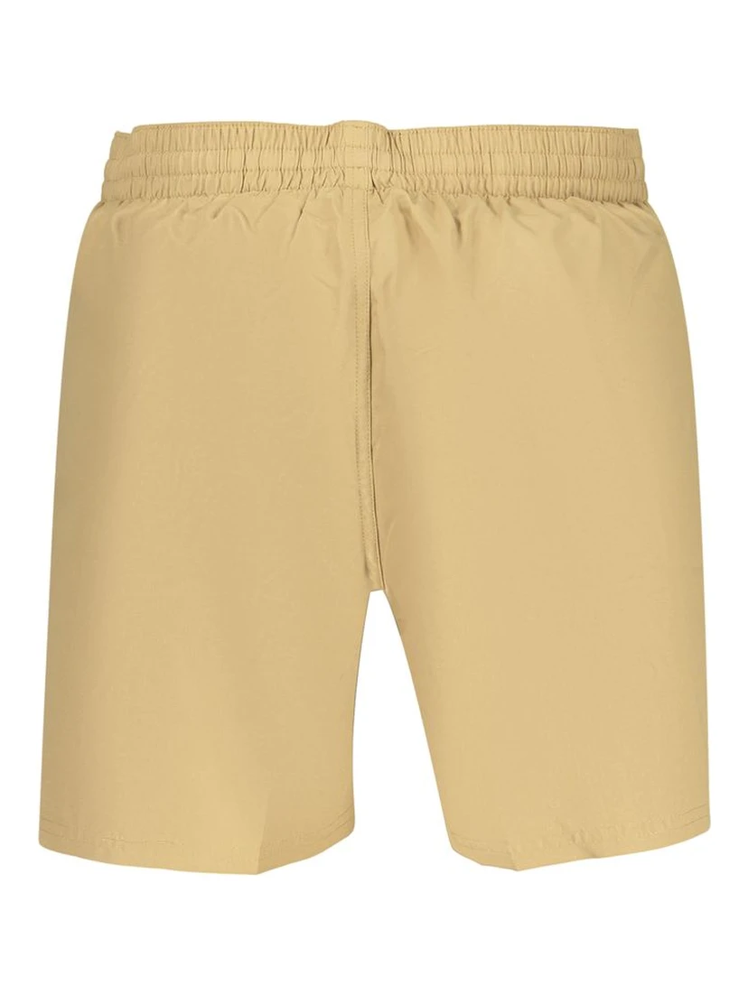 Beige Polyster Men Boxer