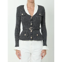 Ribbed knit cargidan