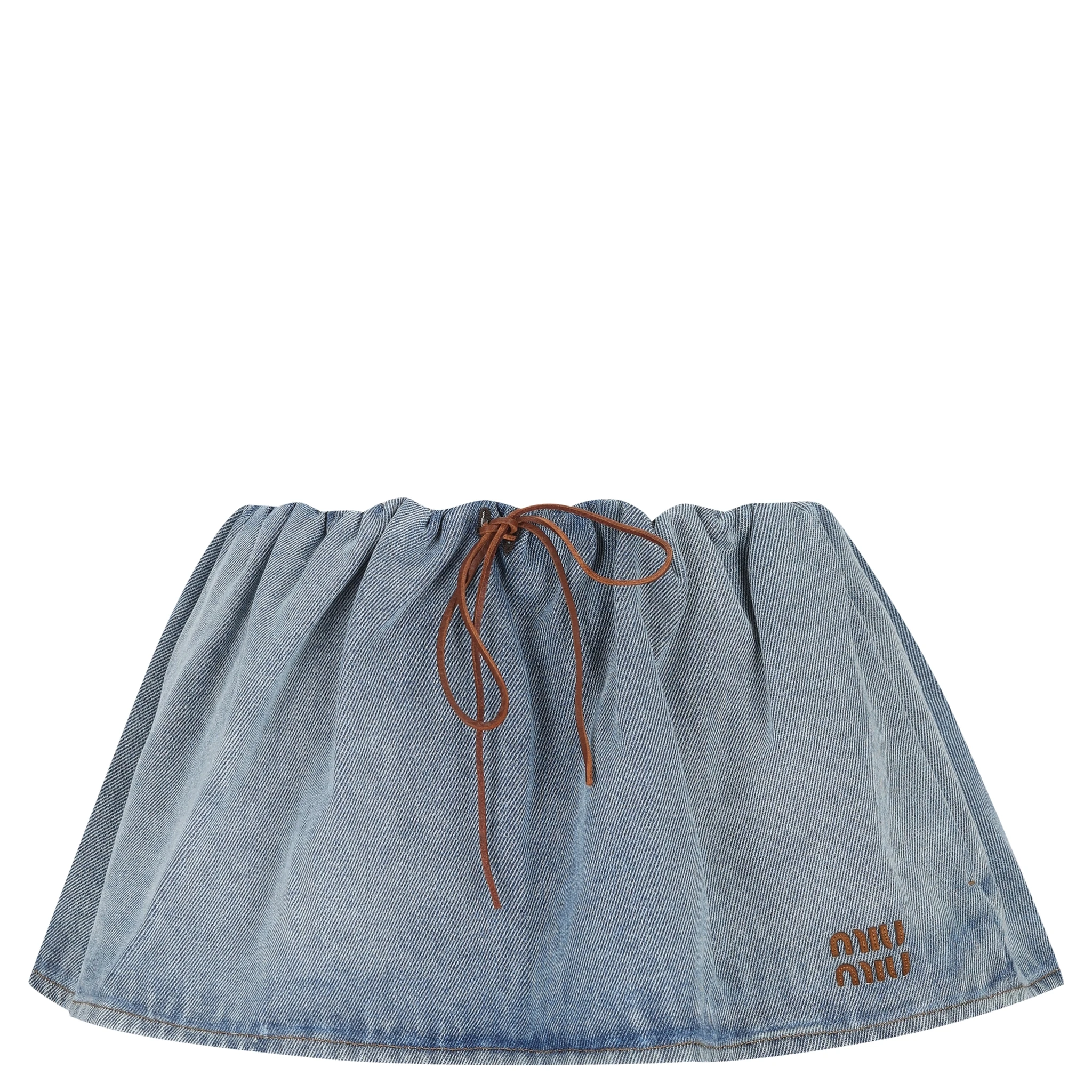 Miu Miu Skirts Light blue